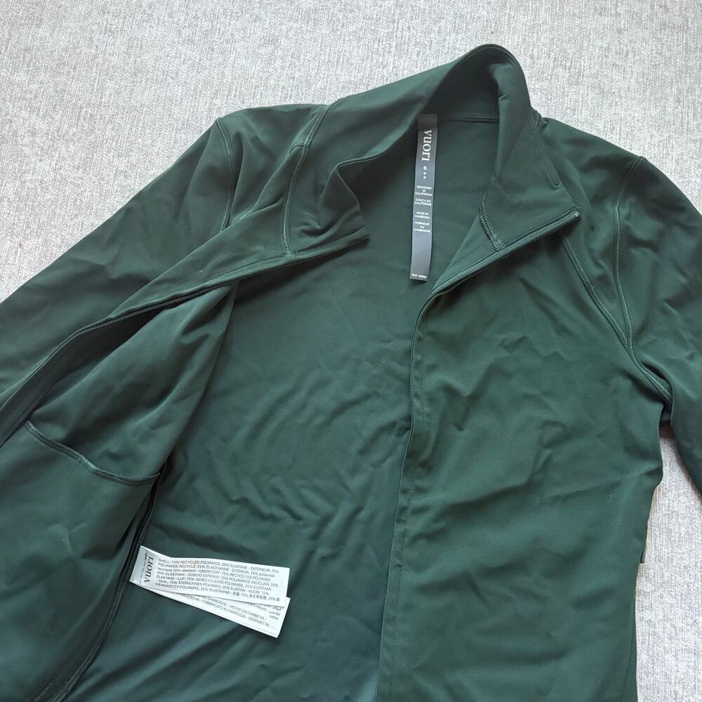 NWOT Vuori AllTheFeels Evergreen Zip Jacket - Picture 3 of 4